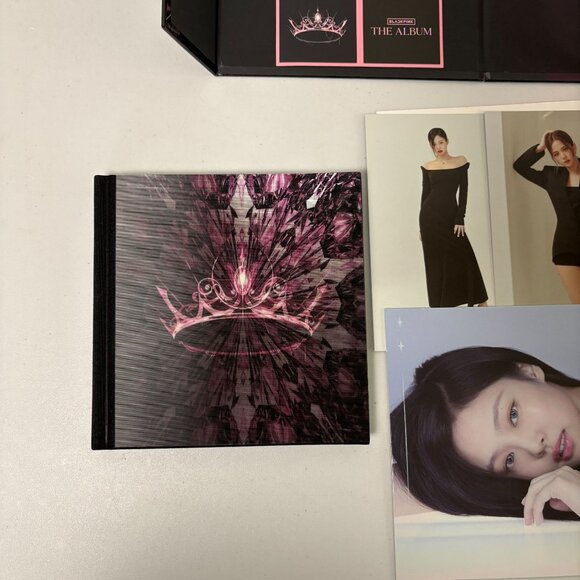 BlackPink The Album Limited Edition CD Box Set 1st Full Album K-Pop Poster Book - Picture 12 of 16